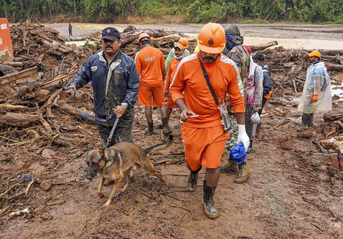 वायनाड भूस्खलन में मरने वालों की संख्या 413 पहुंची, 152 लापता लोगों की तलाश जारी